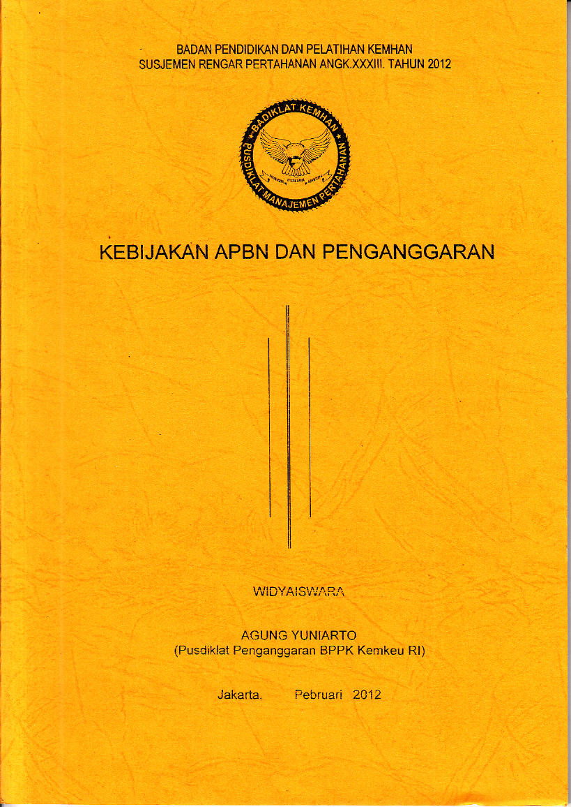 KEBIJAKAN APBN DAN PENGANGGARAN