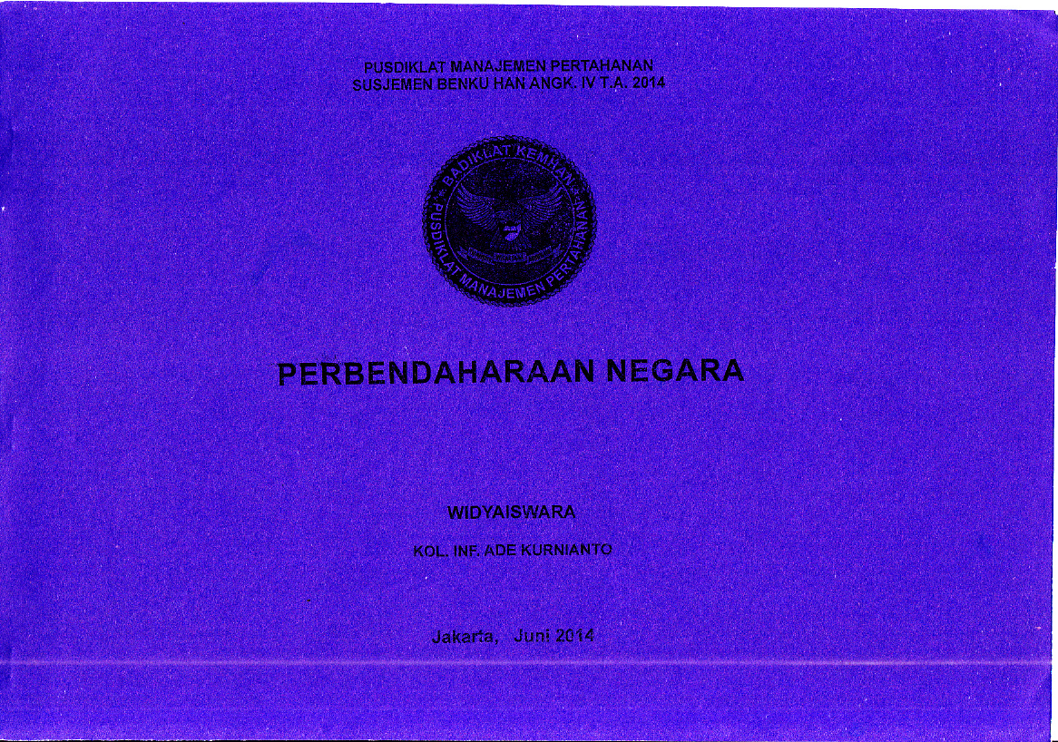 PERBENDAHARAAN NEGARA