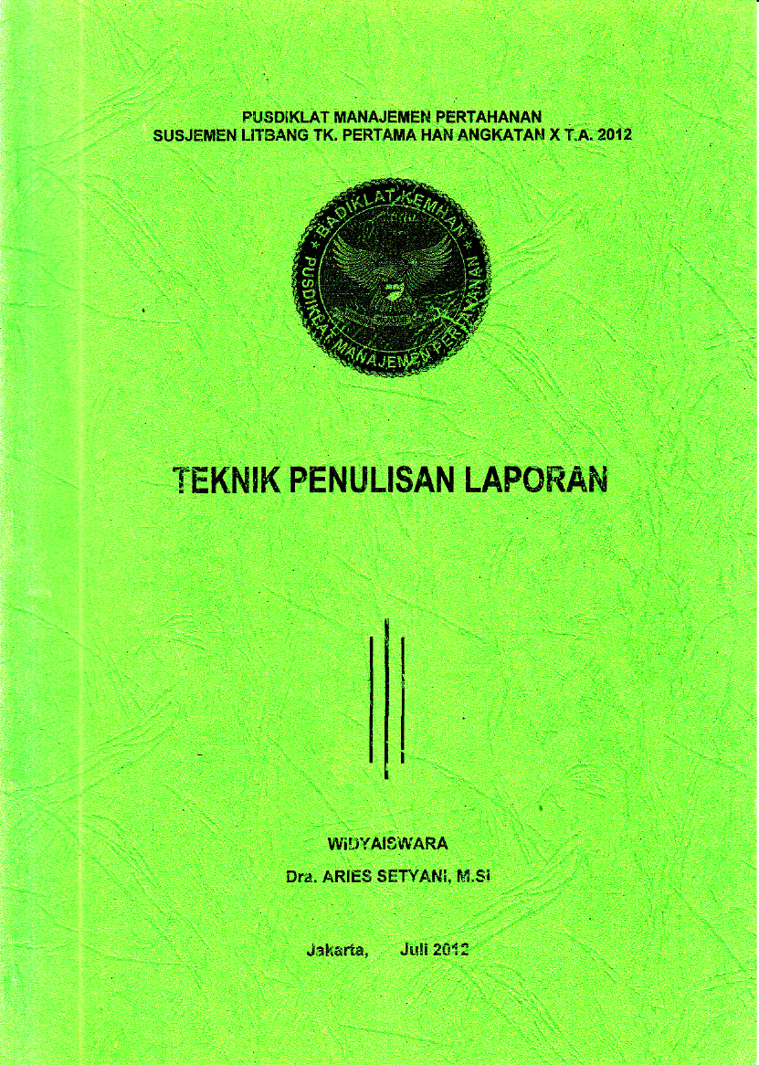 TEKNIK PENULISAN LAPORAN