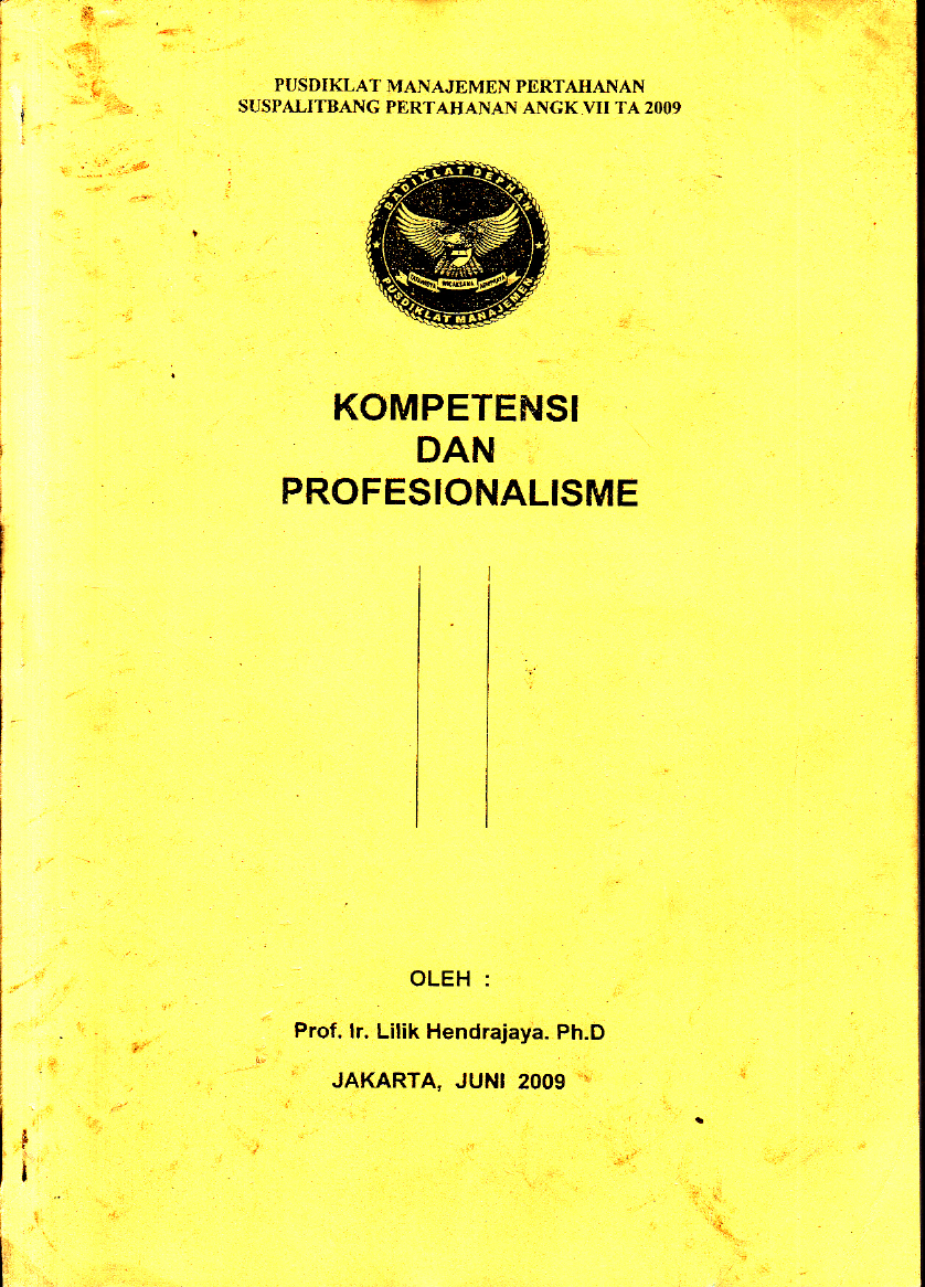 KOMPETENSI DAN PROFESIONALISME
