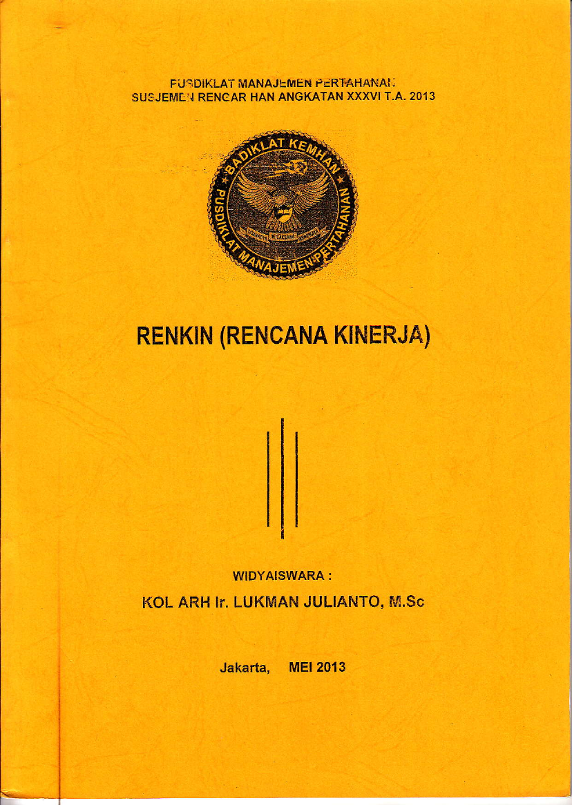 RENKIN( RENCANA KINERJA)