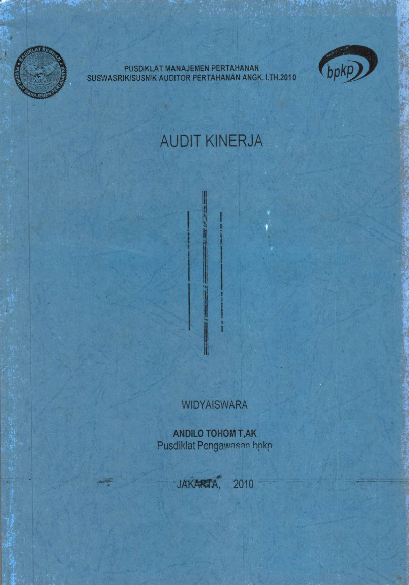 AUDIT KINERJA