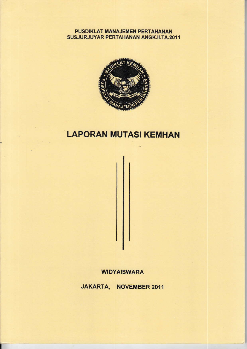 LAPORAN MUTASI KEMHAN