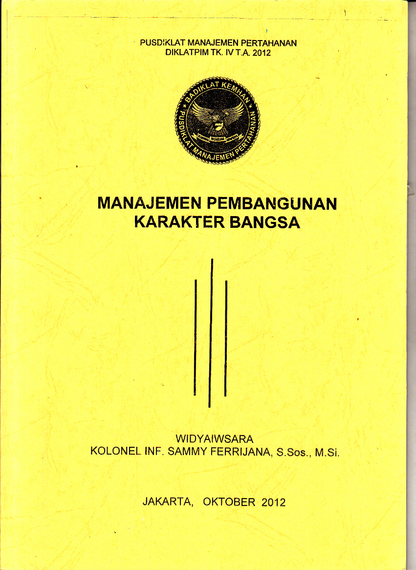 MANAJEMEN PEMBANGUNAN KARAKTER BANGSA