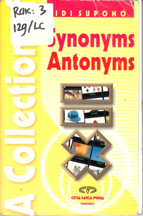 A Collection Synonyms Antonyms