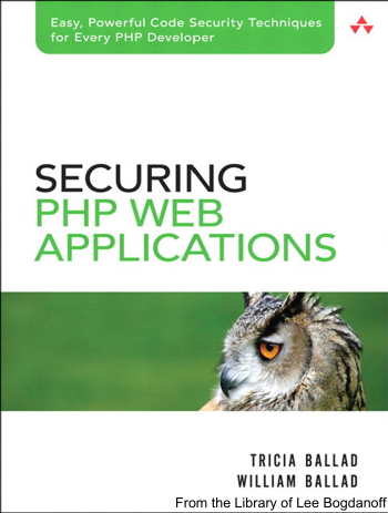 Securing PHP Web Applications
