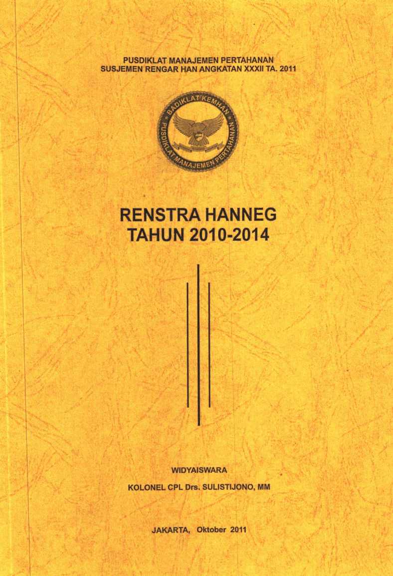 RENSTRA HANNEG TAHUN 2010-2014
