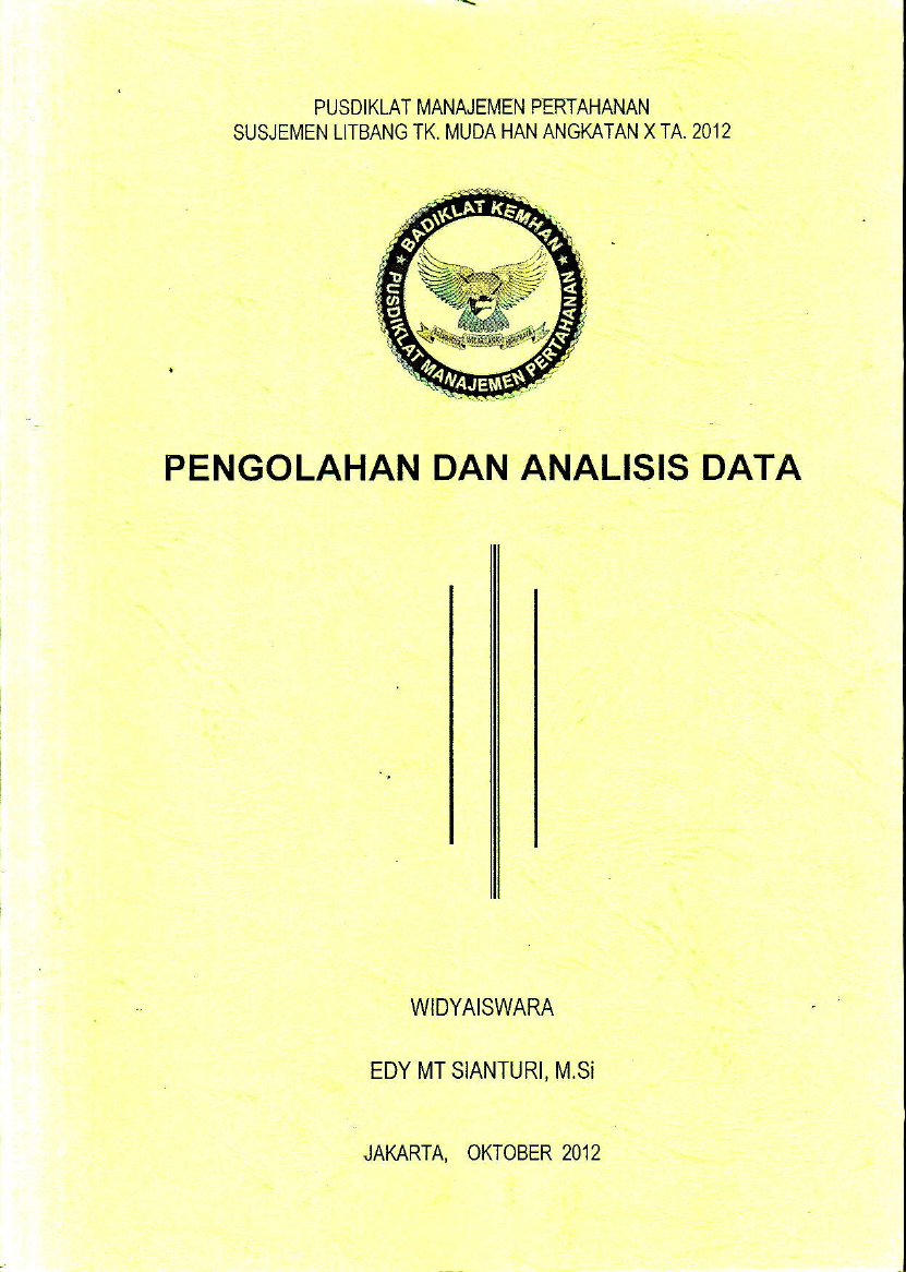 PENGOLAHAN DANA ANALIS DATA