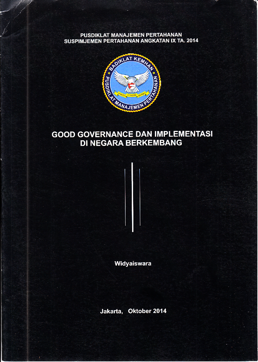 GOOD GOVERNANCE DAN IMPLEMENTASI DI NEGARA BERKEMBANG