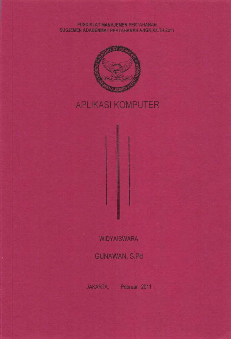 APLIKASI KOMPUTER