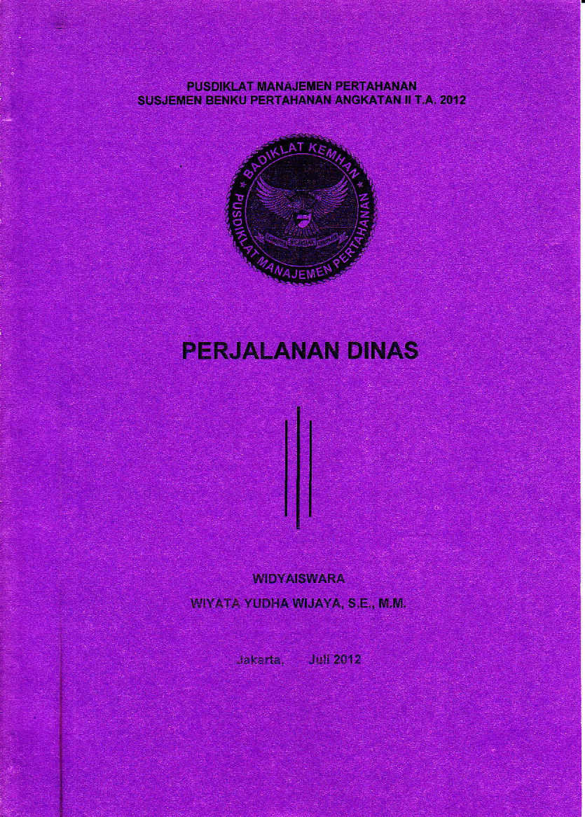 PERJALANAN DINAS