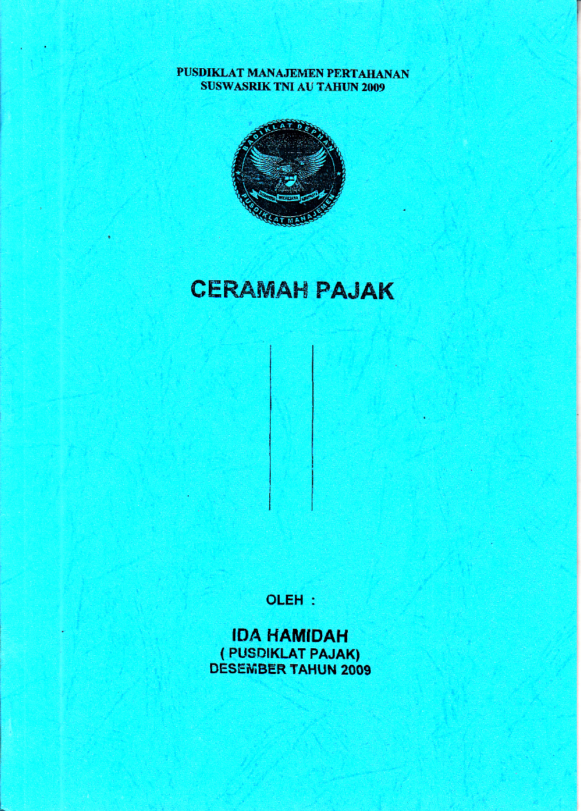 CERAMAH PAJAK