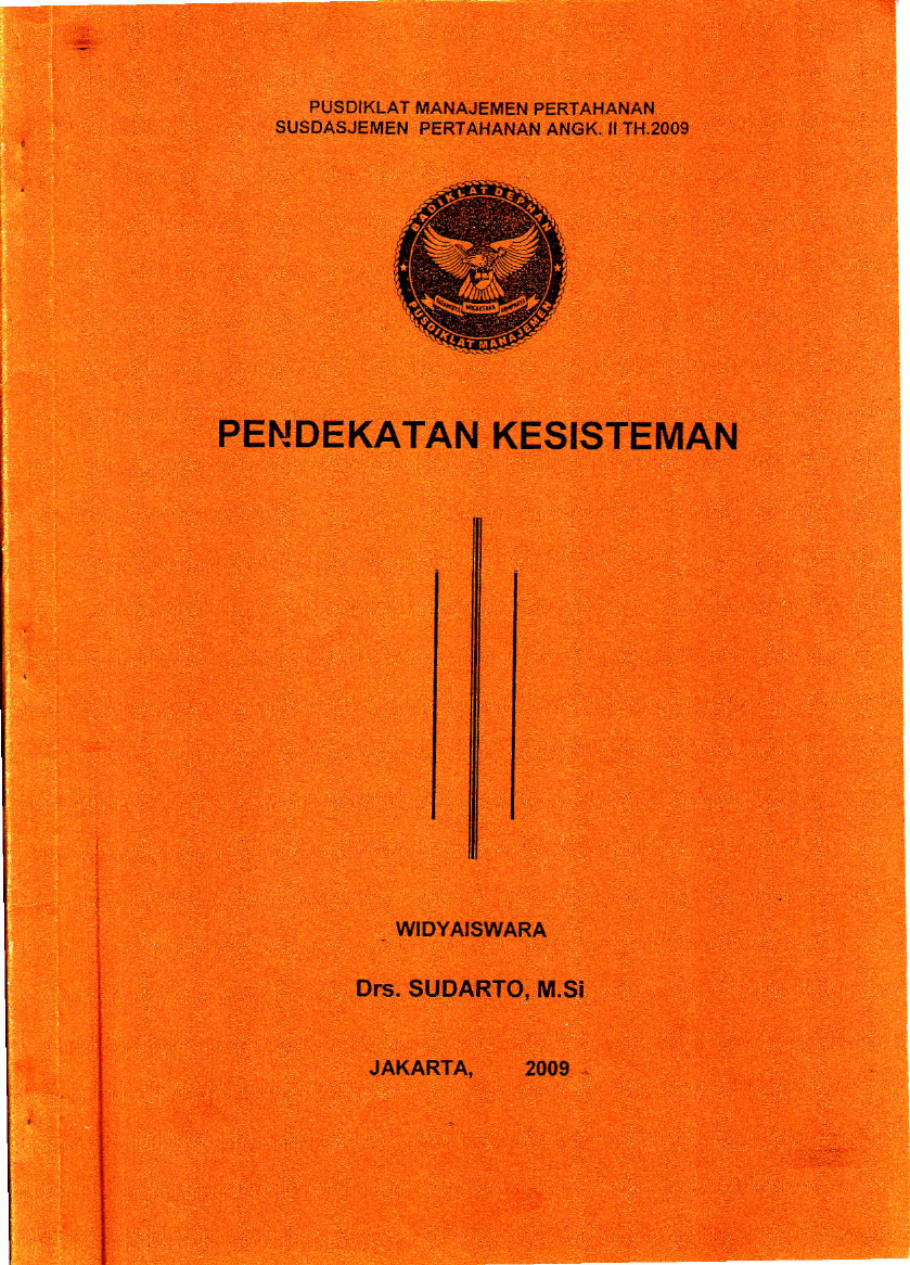 PENDEKATAN KESISTEMAN