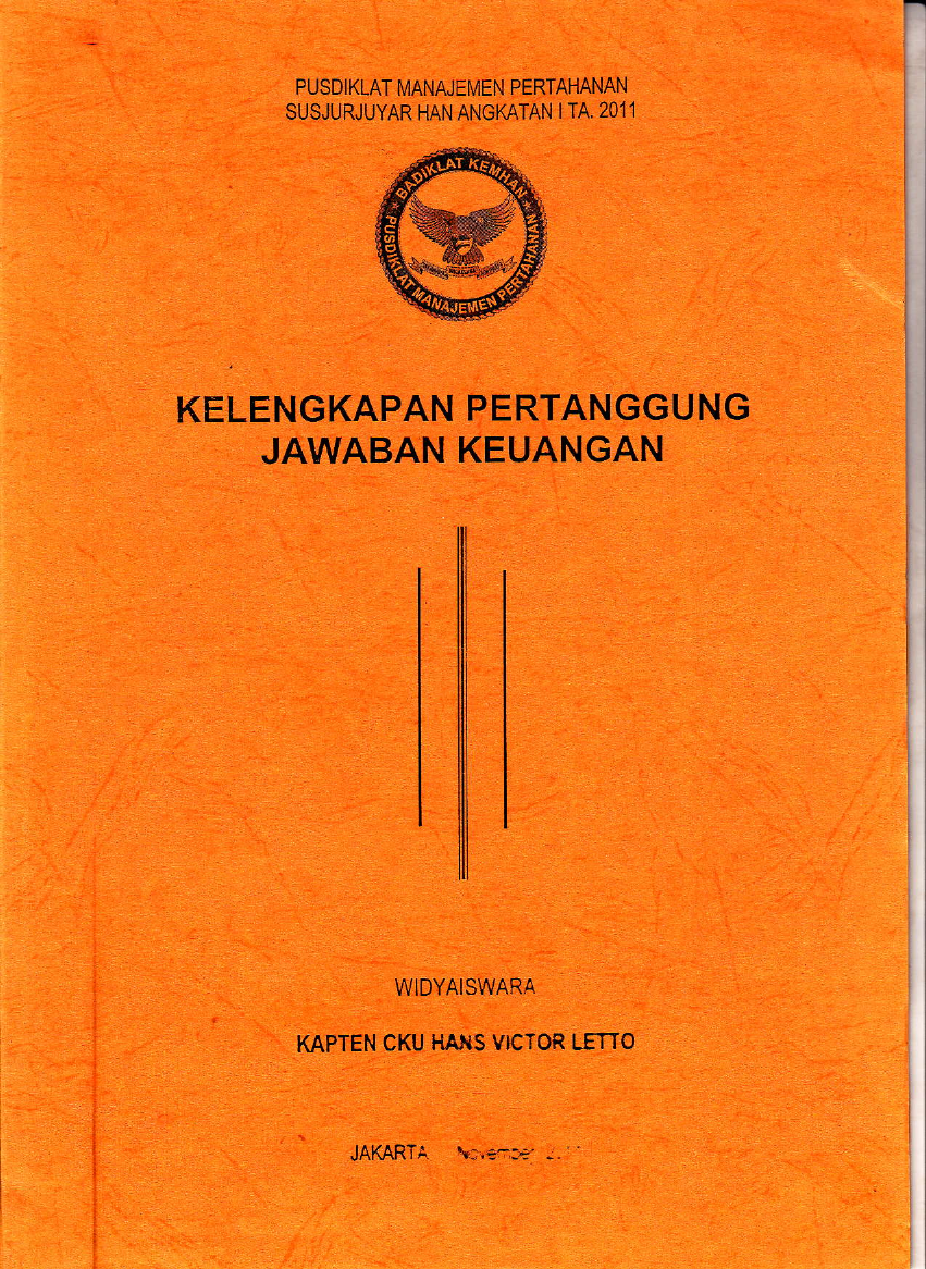 KELENGKAPAN PERTANGGUNG JAWABAN KEUANGAN (KAWABKU)