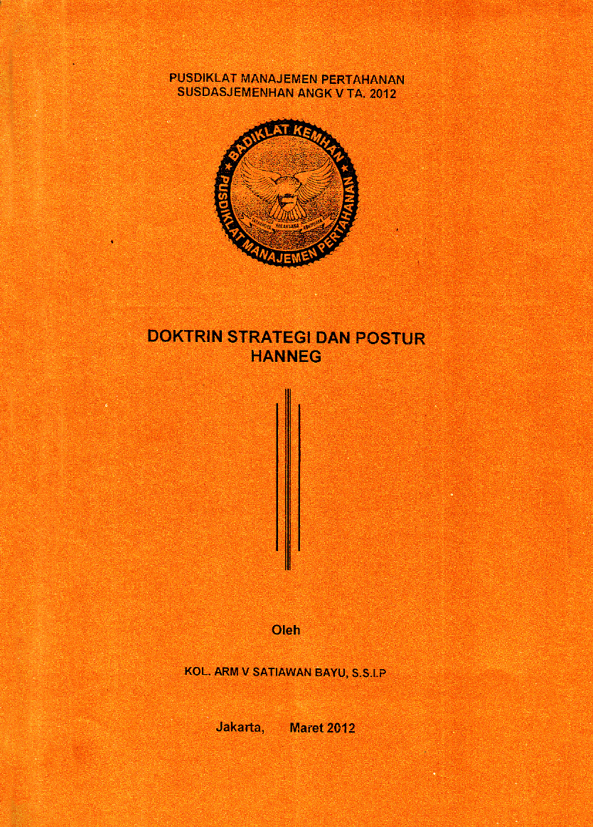 DOKTRIN STRATEGI DAN POSTUR HANNEG