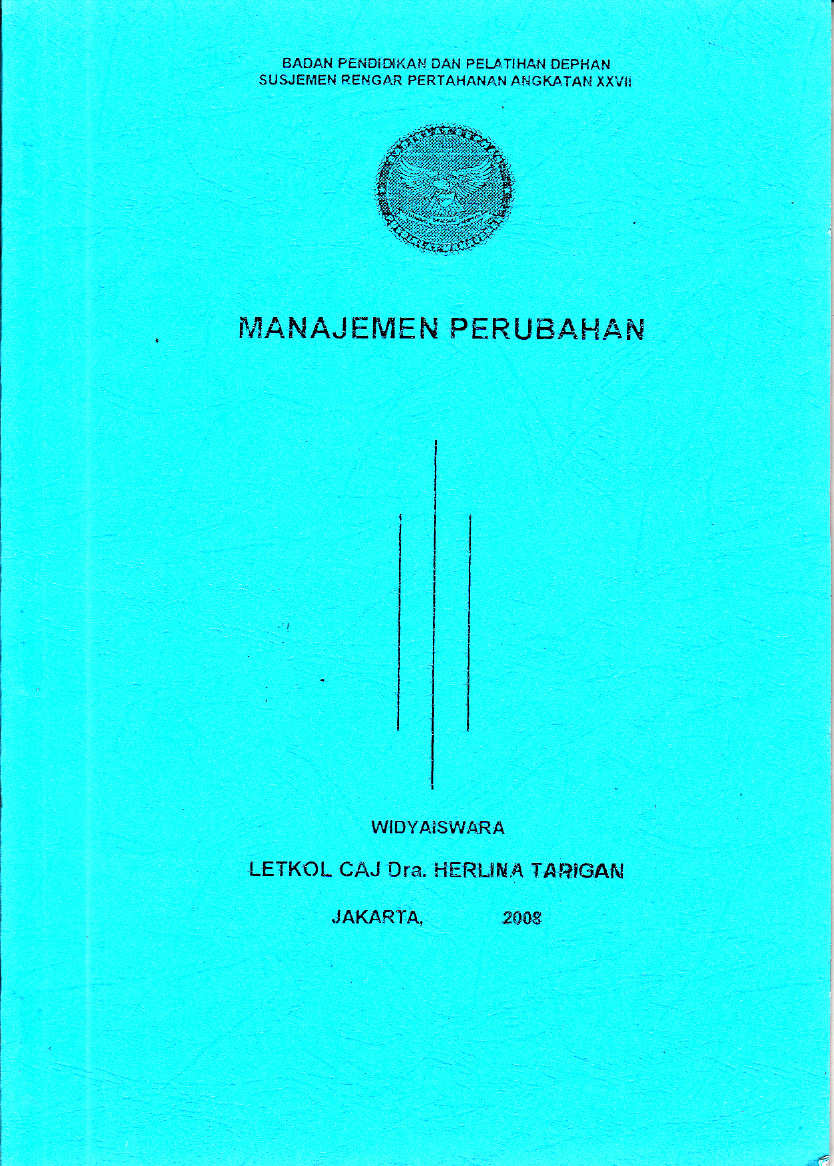 MANAJEMEN PERUBAHAN