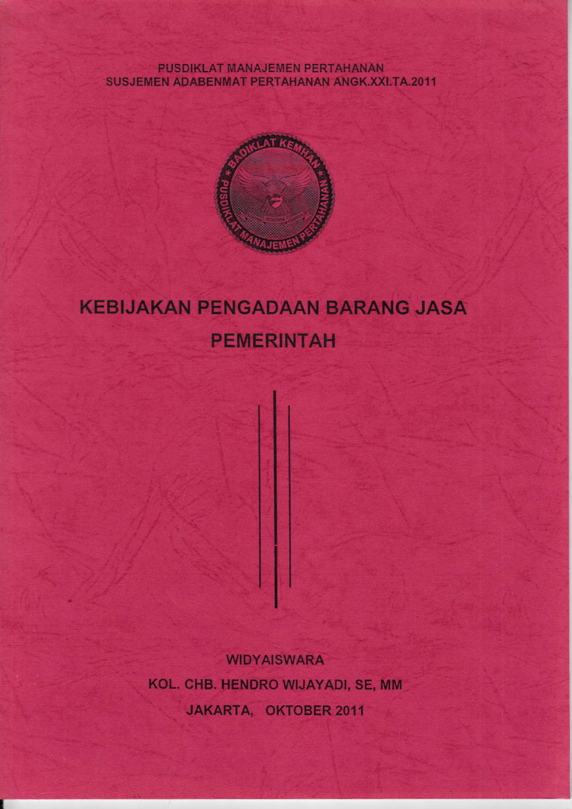 PENGETAHUAN KEUANGAN NEGARA