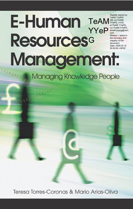 e-Human Resources Management: Managing Knowledge People