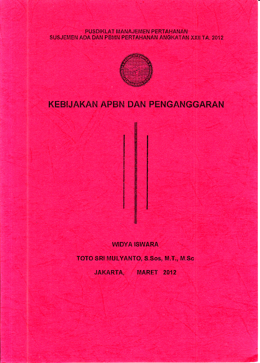 KEBIJKAN APBN DAN PENGANGGARAN