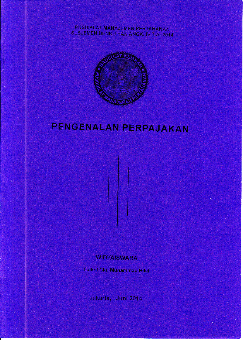 PENGENALAN PERPAJAKAN