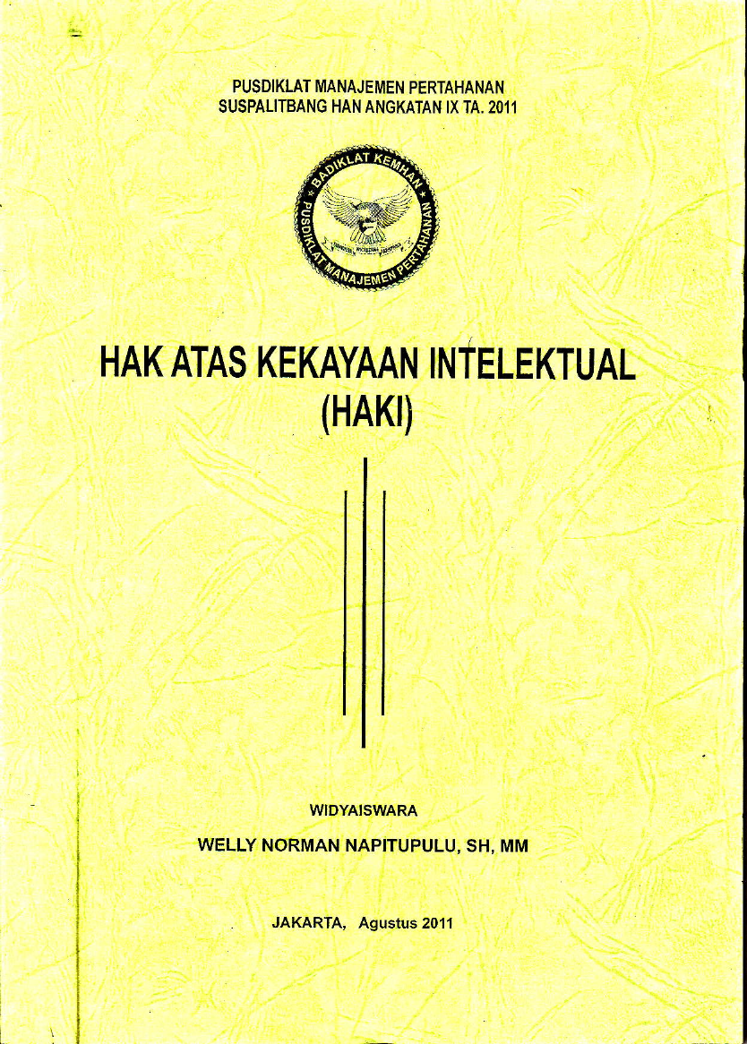 HAK KEKAYAAN ENTELEKTUAL (HKI)