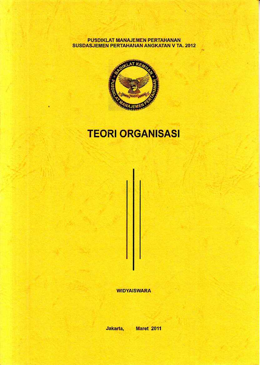 TEORI ORGANISASI