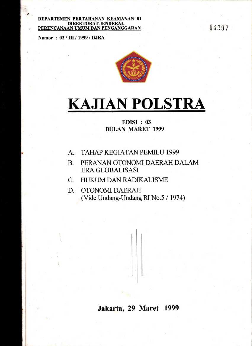 KAJIAN POLSTRA EDISI : 03