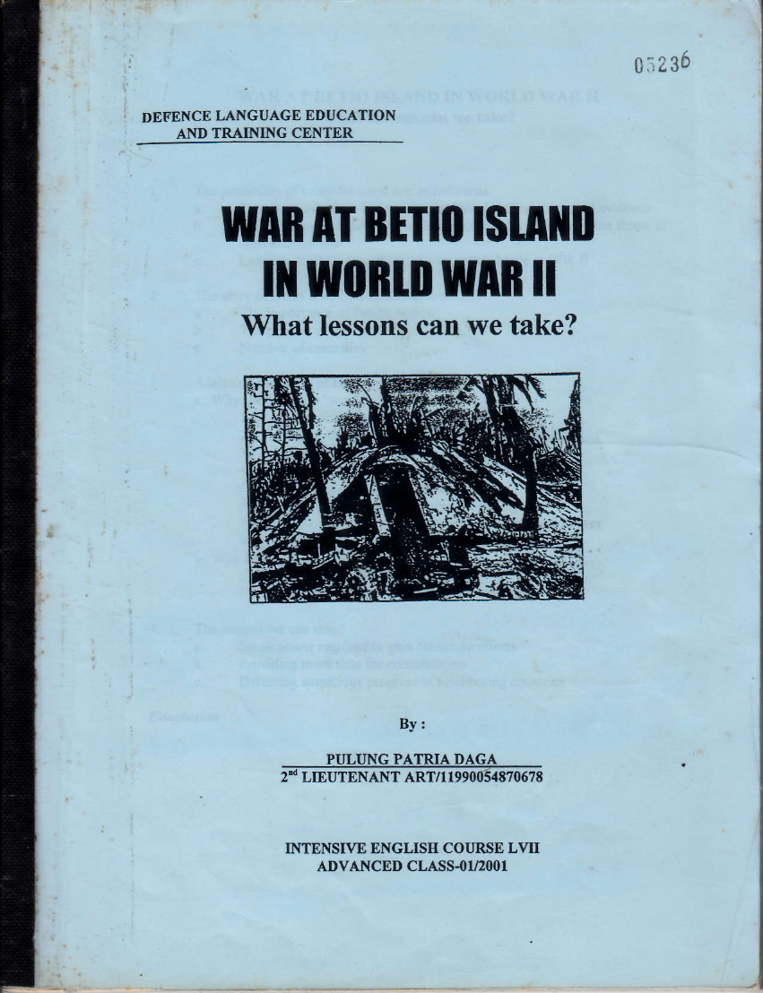WAR AT BETIO ISLAND IN WORLD WAR II