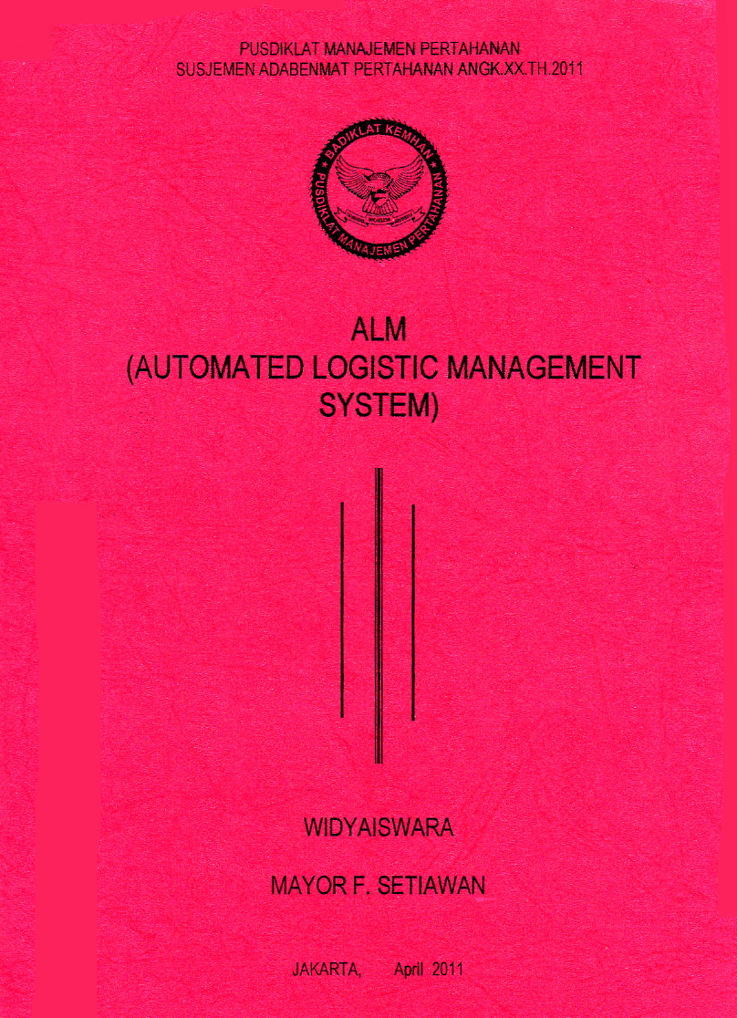 ALM ( AUTOMATED LOGISTIC MANAGEMENT SYSTEM )