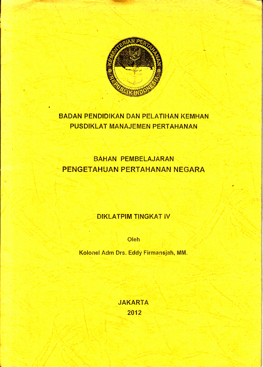 PENGETAHUAN PERTAHANAN NEGARA