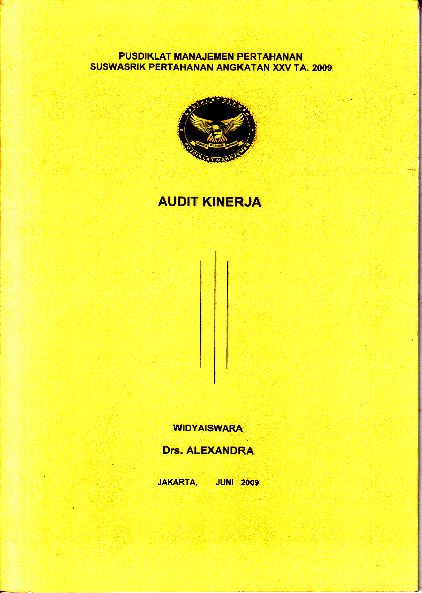 AUDIT KINERJA