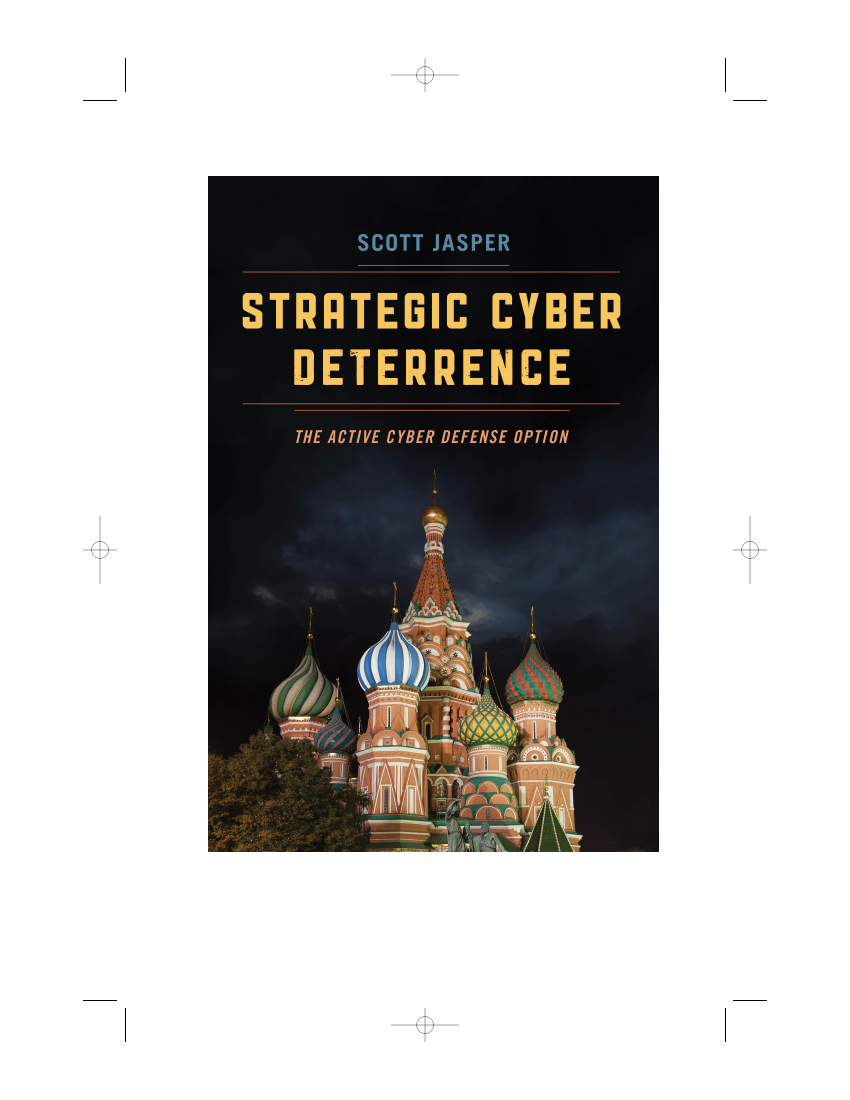 Strategic Cyber Deterrence - The Active Cyber Defense Option