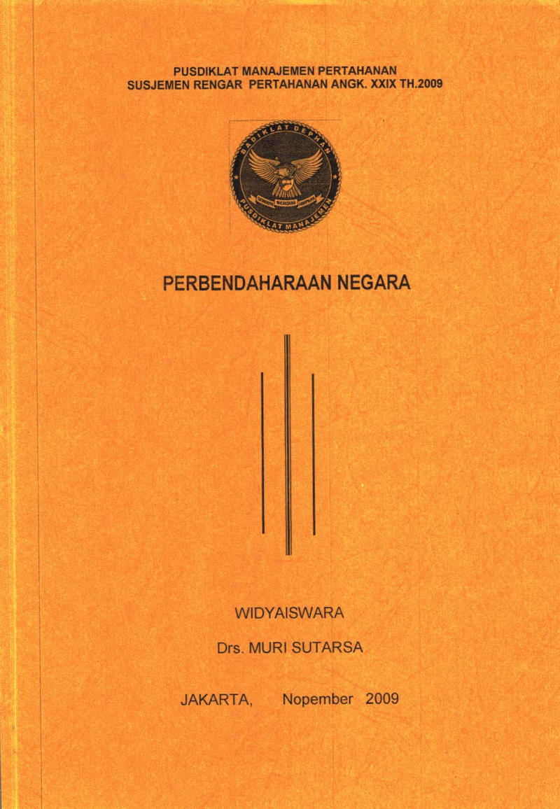 PERBENDAHARAAN NEGARA