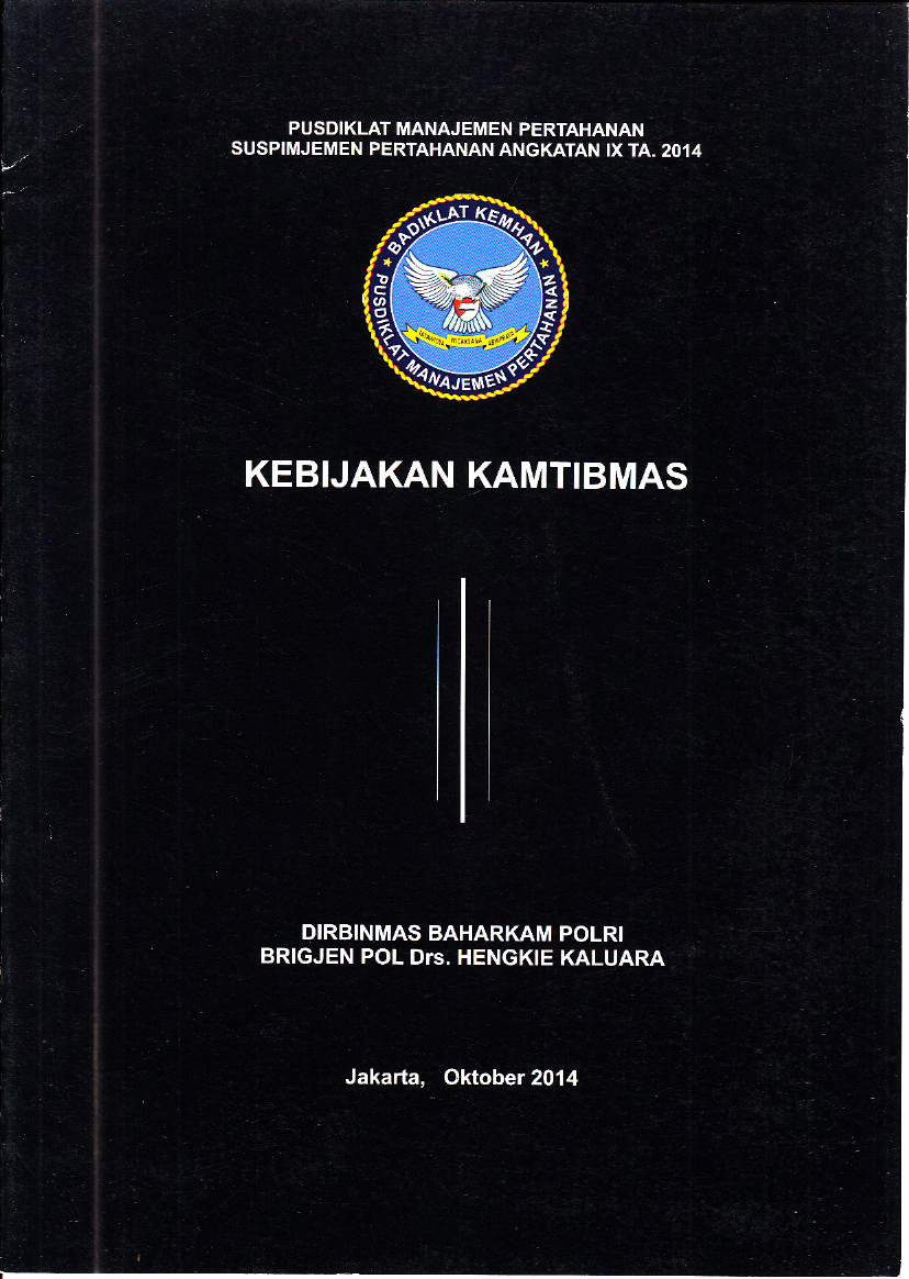 KEBIJAKAN KAMTIBMAS