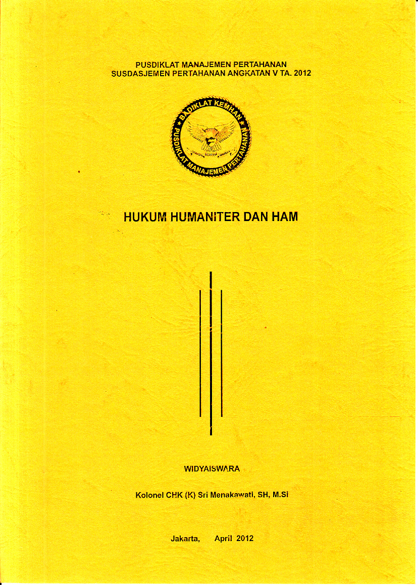 HUKUM HUMANITER DAN HAM