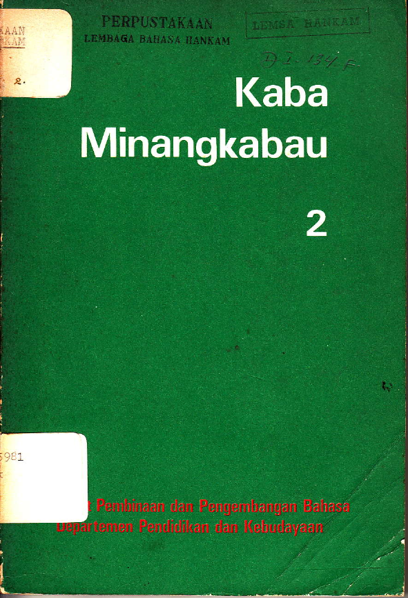 KABA MINANGKABAU 2