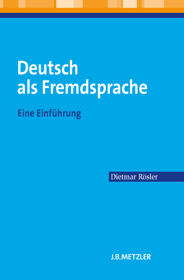 Deutsch als Fremdsprache Eine EinfÃ¼hrung