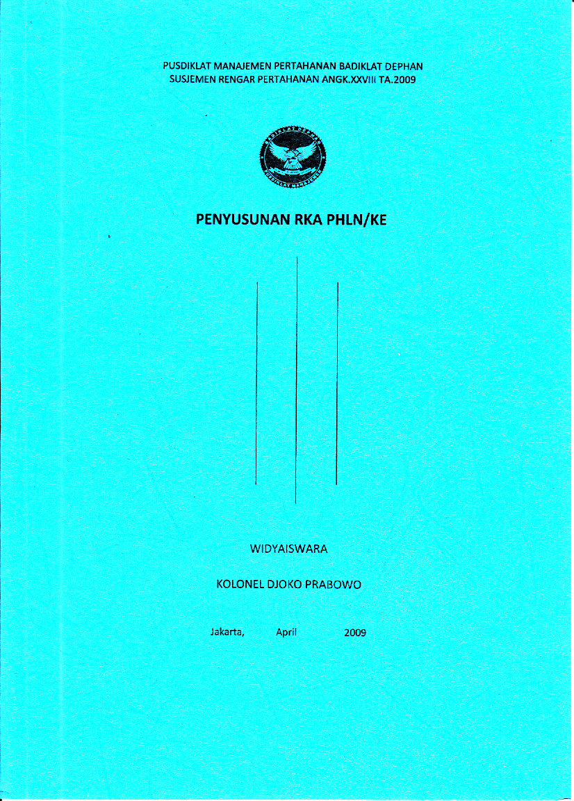 PENYUSUNAN RKA PHLN/KE