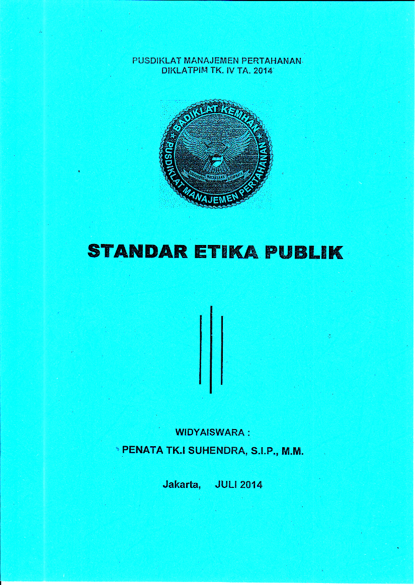 STANDAR ETIKA PUBLIK