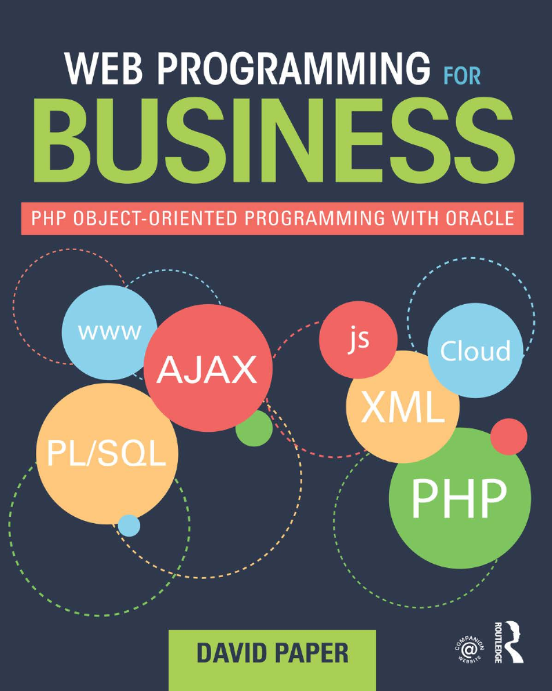 Web Programming for Business - PHP Object-Oriented Programming with Oracle