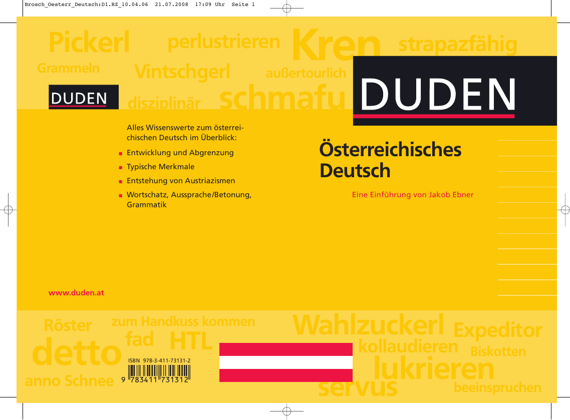 Duden - Ã–sterreichisches Deutsch