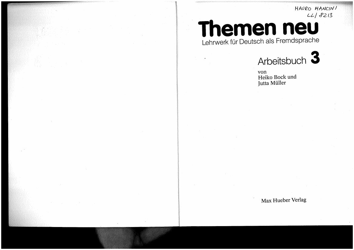 Themen neu 3 Arbeitsbuch
