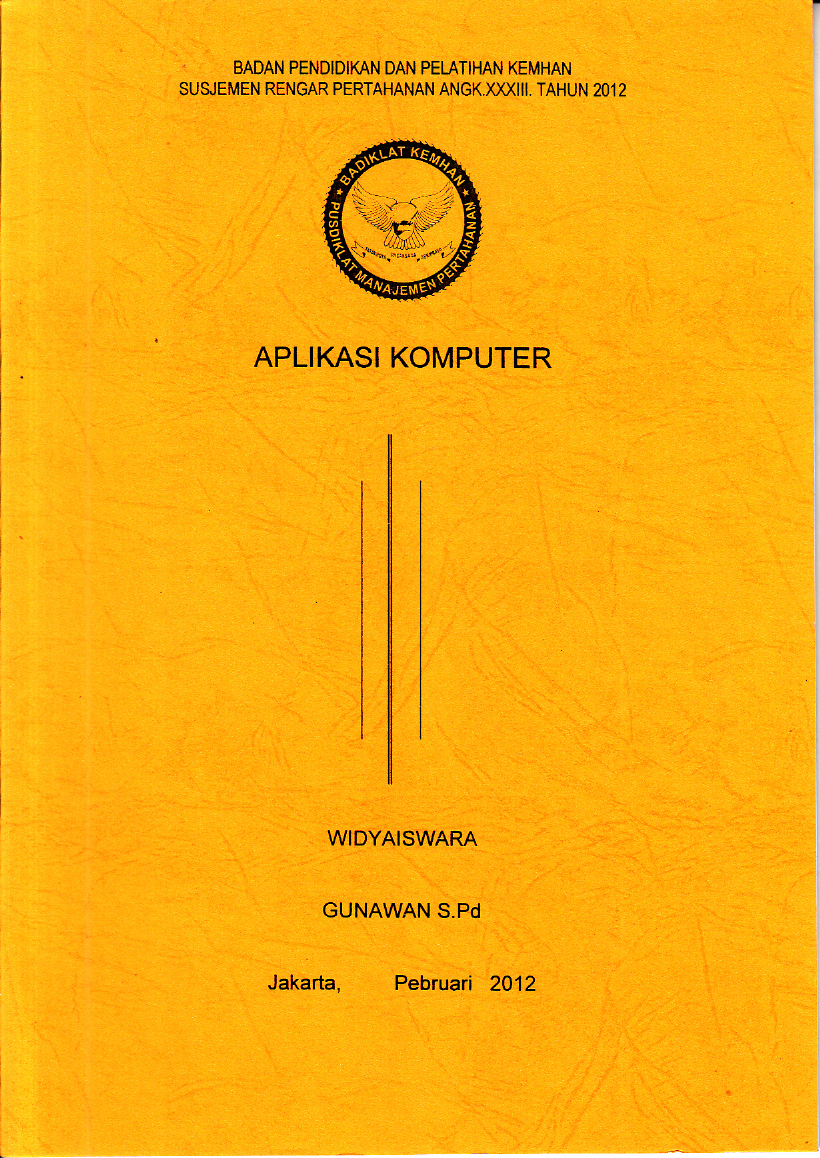 APLIKASI KOMPUTER