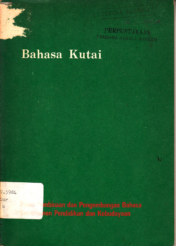 BAHASA KUTAI