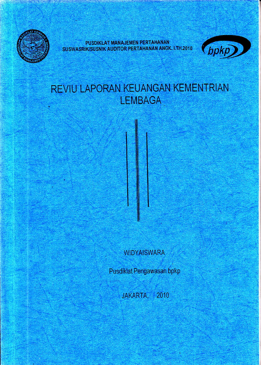 REVIU LAPORAN KEUANGAN KEMENTERIAN LEMBAGA