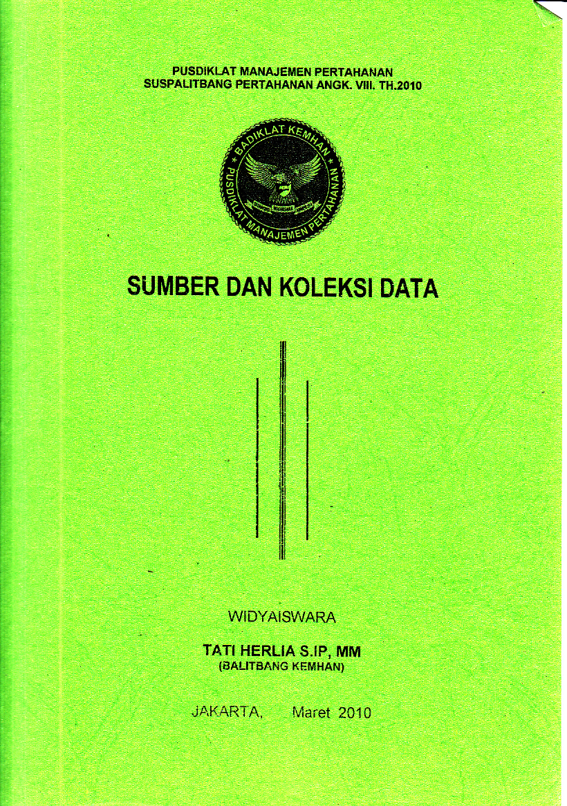 SUMBER DAN KOLEKSI DATA