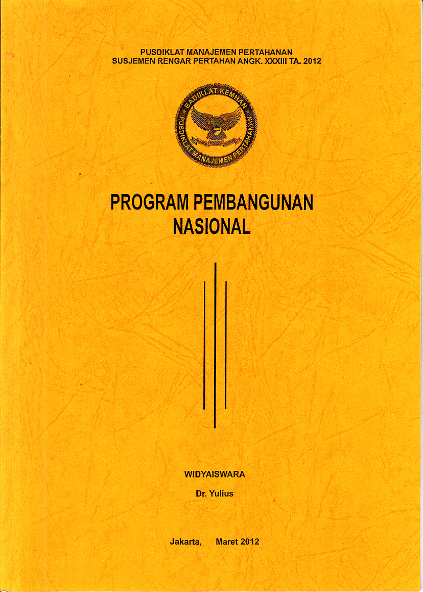 PROGRAM PEMBANGUNAN NASIONAL
