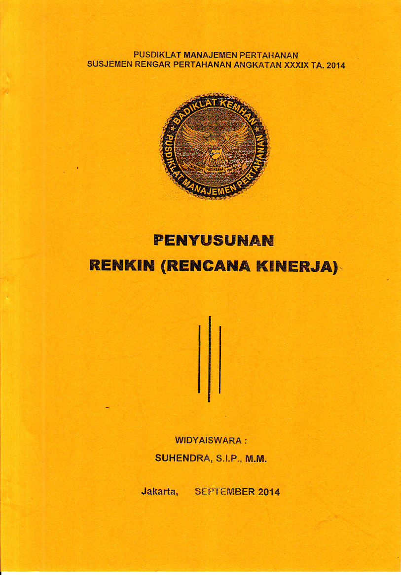 PENYUSUNAN RENKIN (RENCANA KERJA)