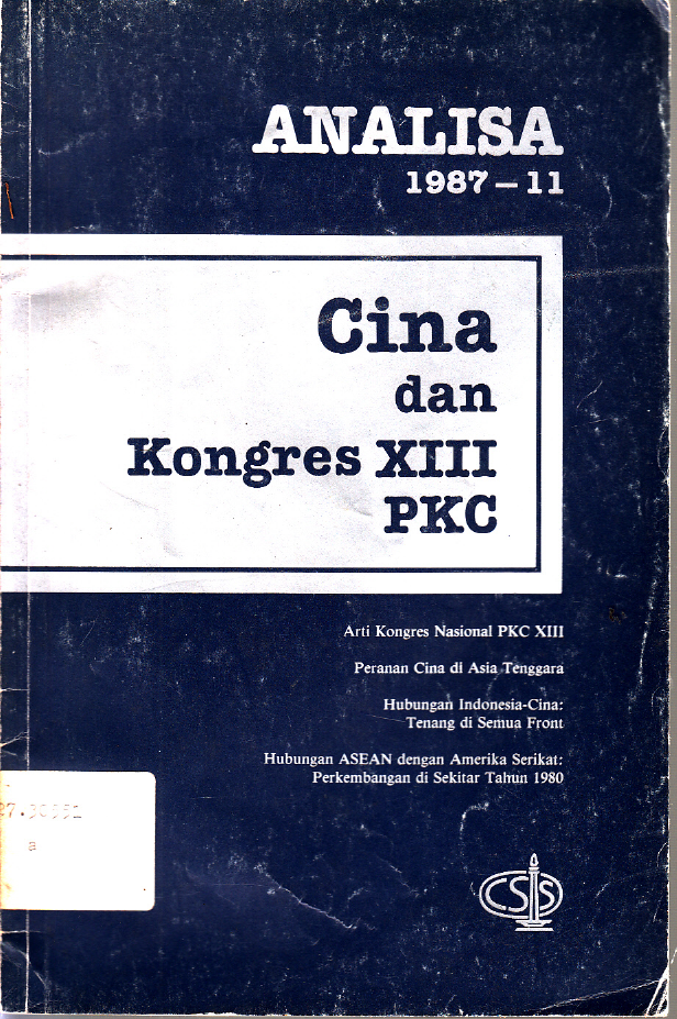 CINA DAN KONGRES XIII PKC