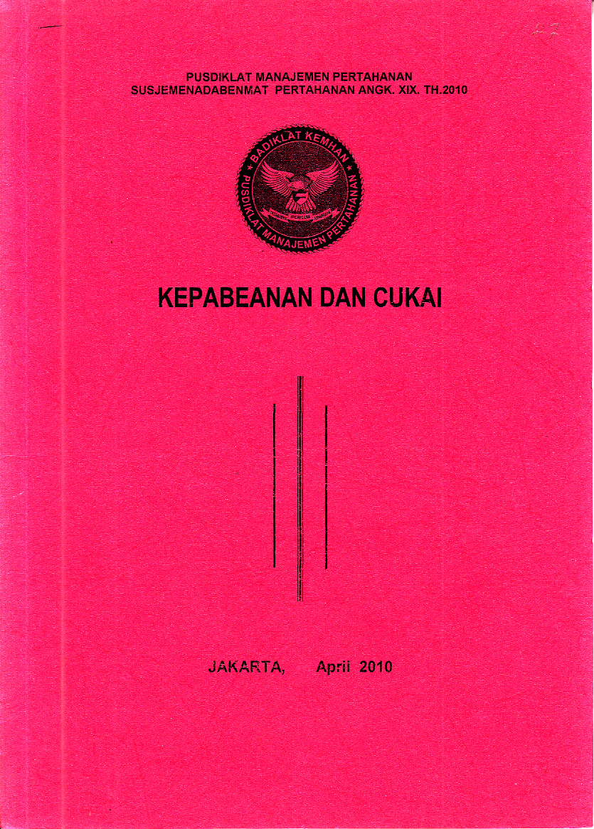 KEPABEANAN DAN CUKAI